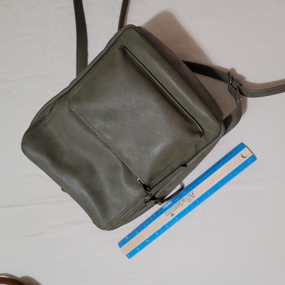 Green backpack